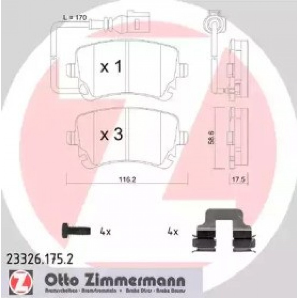 STABDŽIŲ TRINKELIŲ KOMPLEKTAS AUDI A6/A8 03-/VW T5,PHAETON 03-