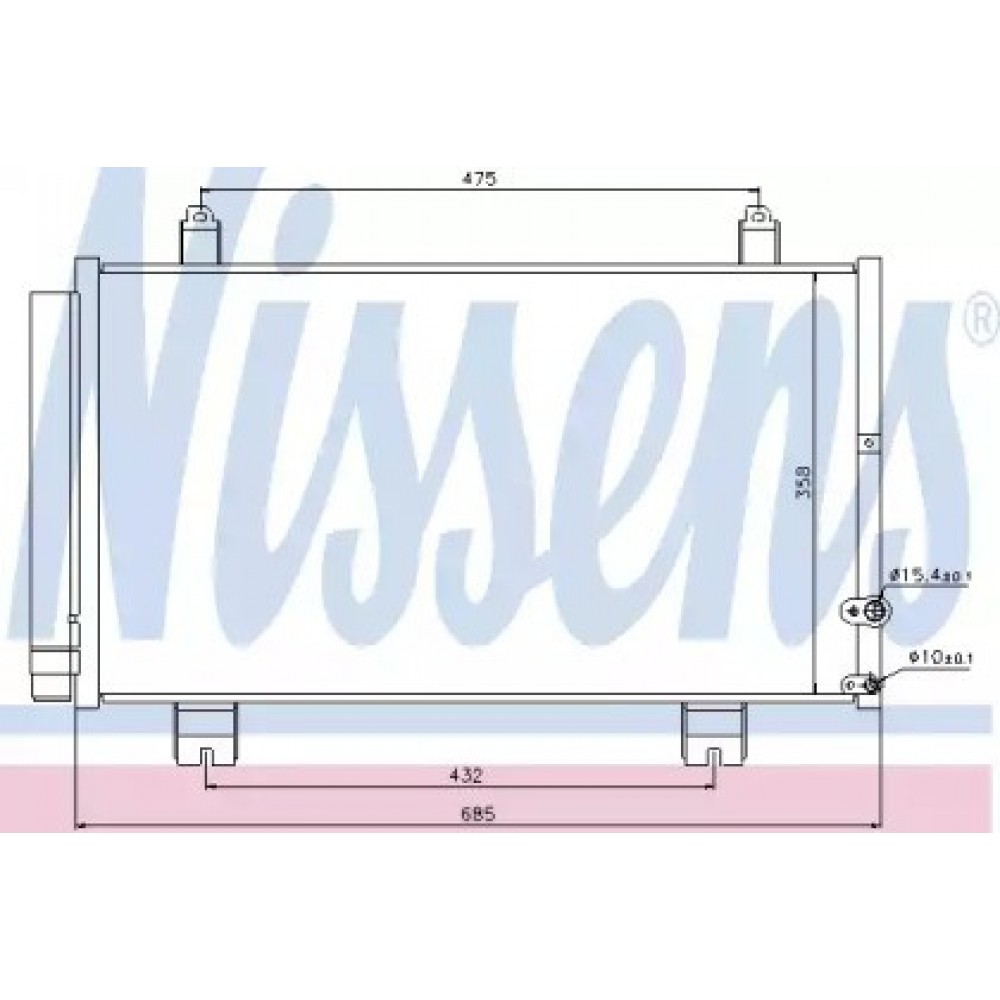 RADIATORIUS AC LEXUS GS 3.0/3.5/4.3 11.00-11.11