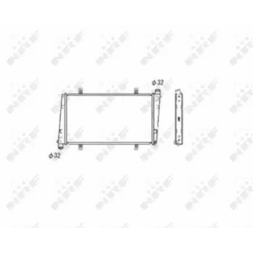 RADIATORIUS VOLVO S40/V40 1,9/2,0 97-