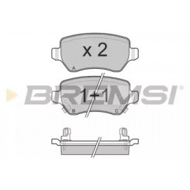 STABDŽIŲ TRINKELIŲ KOMPLEKTAS CHEVROLET OPEL ASTRA G, ASTRA G CLASSIC 1.2-2.2D 08.94-