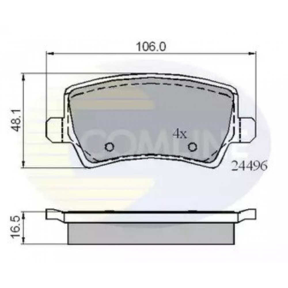 STABDŽIŲ TRINKELIŲ KOMPLEKTAS  VOLVO S60 II, S80 II, V60 I, V70 III, V70 III/KOMBI 1.5-4.4 03.06-12.18