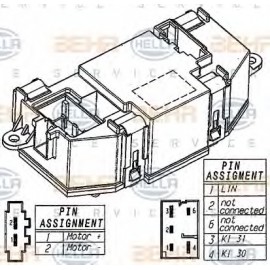 VENTILIATORIAUS REZISTORIUS  AUDI A4, A5, Q5 1.8-4.2 06.07-