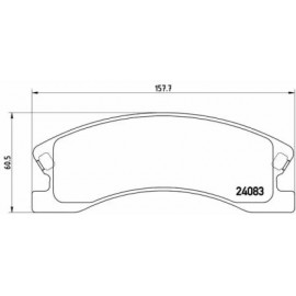 STABDŽIŲ TRINKELIŲ KOMPLEKTAS JEEP GRAND CHEROKEE II 2.7D-4.7 09.98-09.05