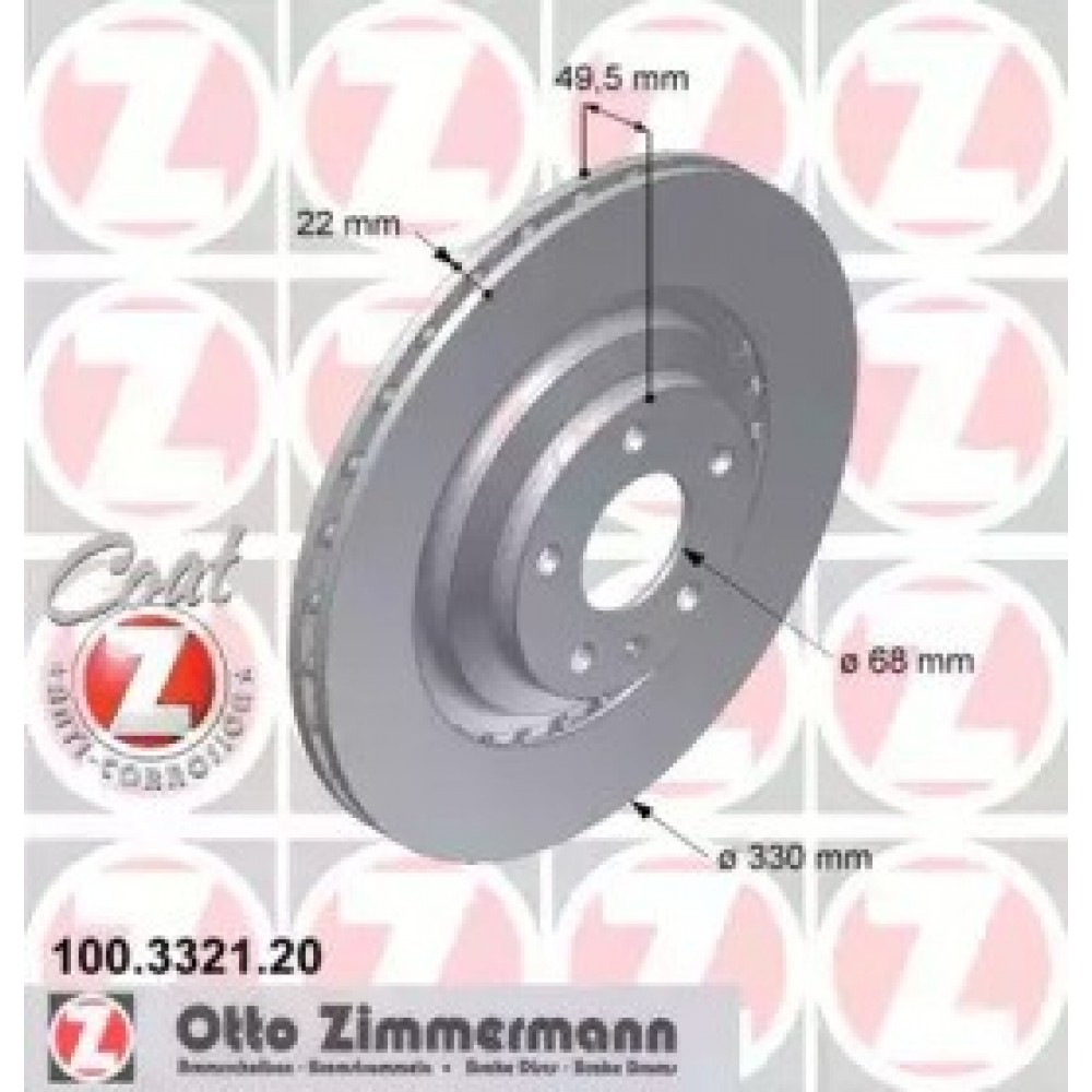 STABDŽIŲ DISKAS AUDI A6 C6 2.0-4.2 05.04-08.11
