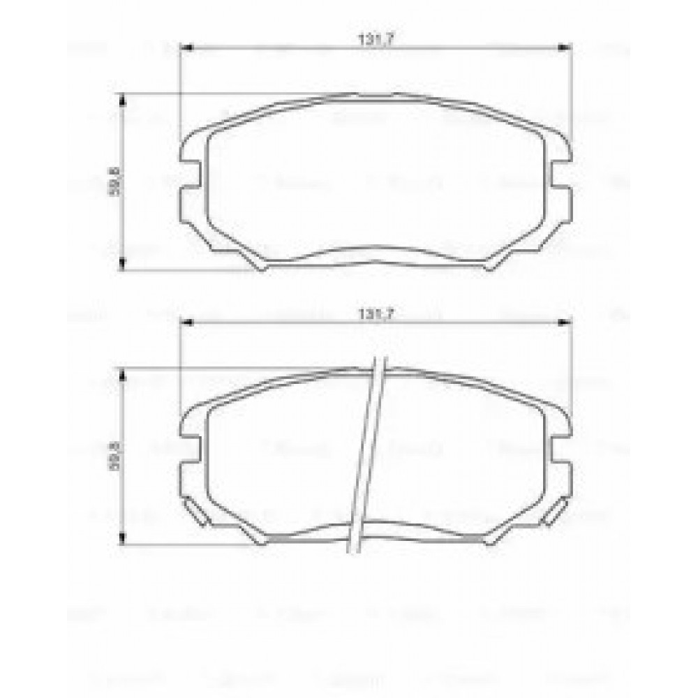 STABDŽIŲ TRINKELIŲ KOMPLEKTAS HONDA HYUNDAI  KIA OPIRUS 1.6-3.8 01.05-05.13