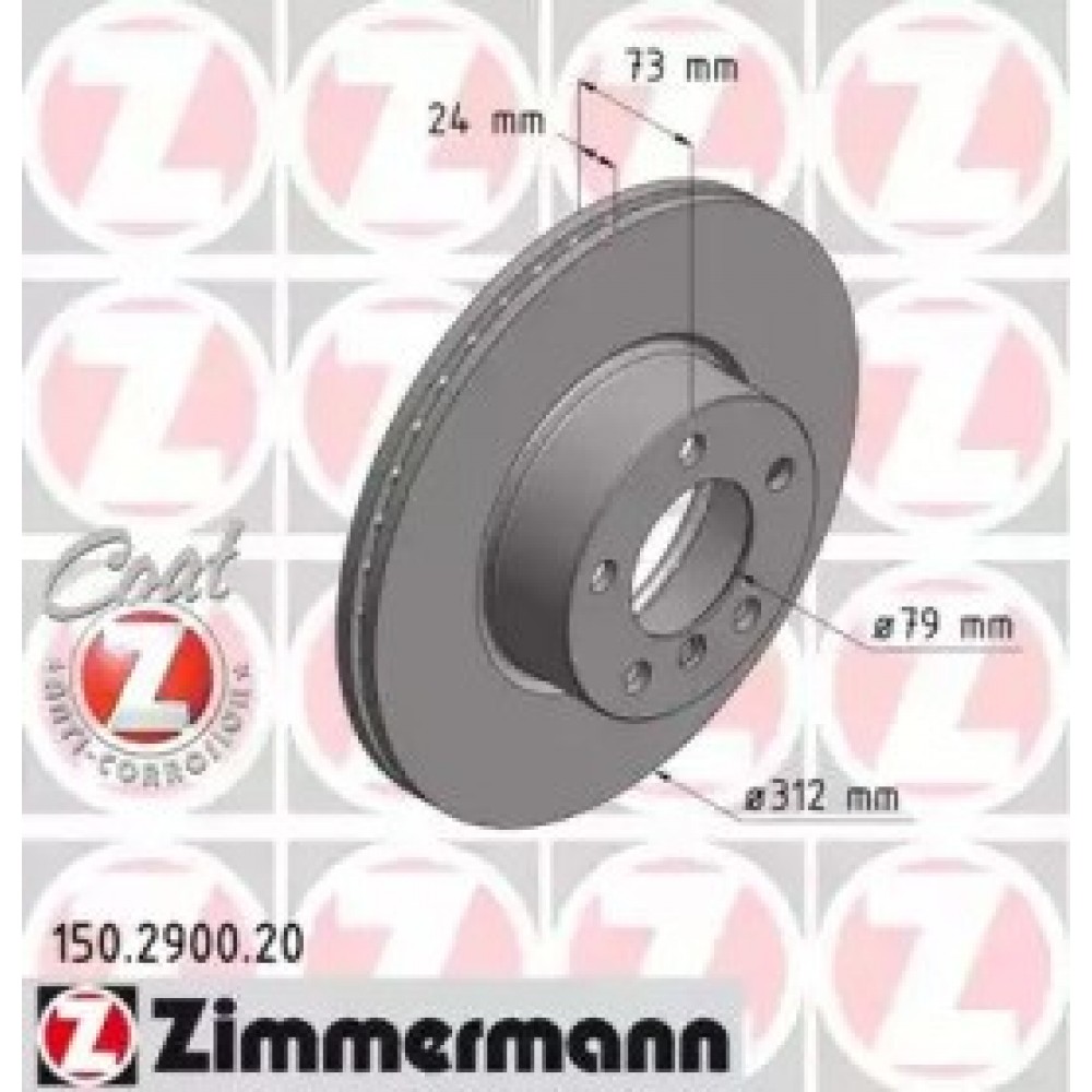 STABDŽIŲ DISKAS BMW (F20), 1 (F21) 3 (E90), 3 (E91) 3 GRAN TURISMO 1.6-3.0D 12.04-