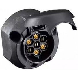 ROZETĖ PRIEKABAI PLASTIKINĖ kontaktų7 Įtampa 6.0 V/ 24.0 V