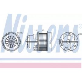 VARIKLIS VENTILIATORIAUS LAND ROVER VOLVO 2.0-3.2 10.06-12.19