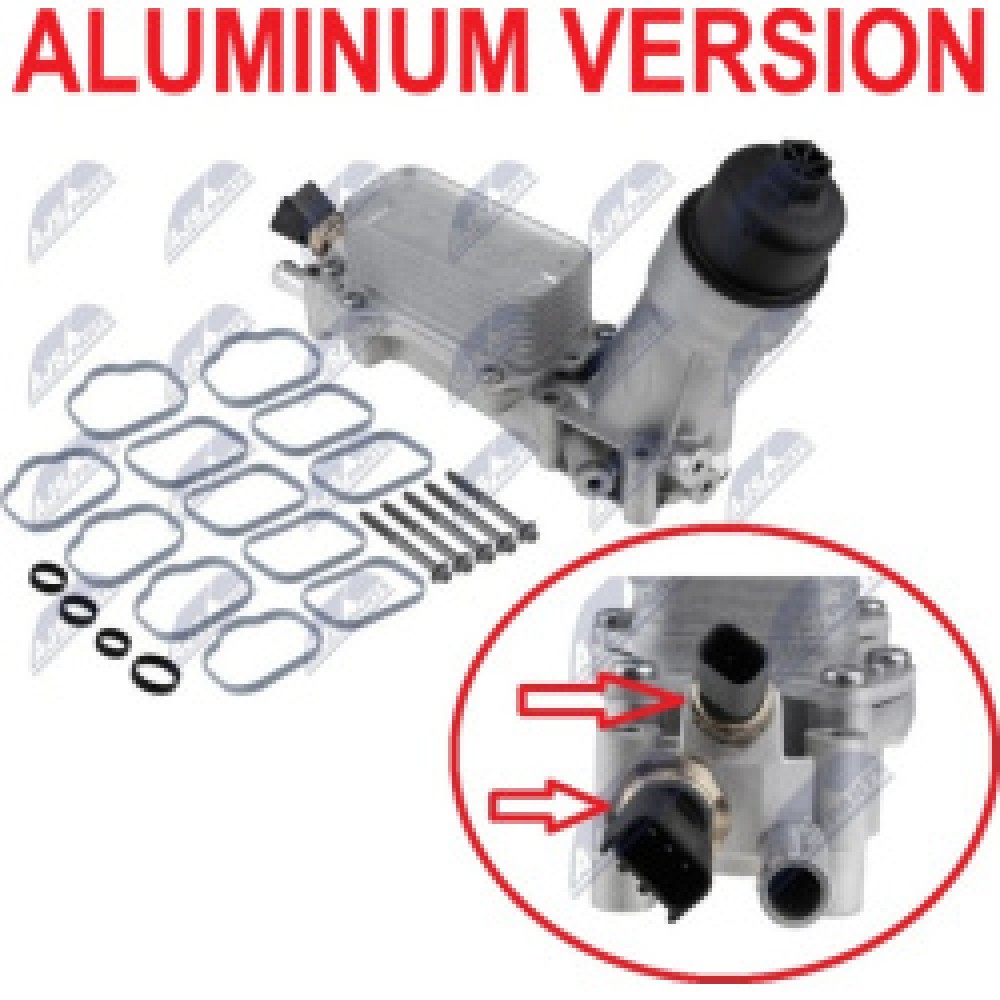 TEPALO FILTRO KORPUSAS CHRYSLER,DODGE 3.2/3.6/3.6ALK 09.10-