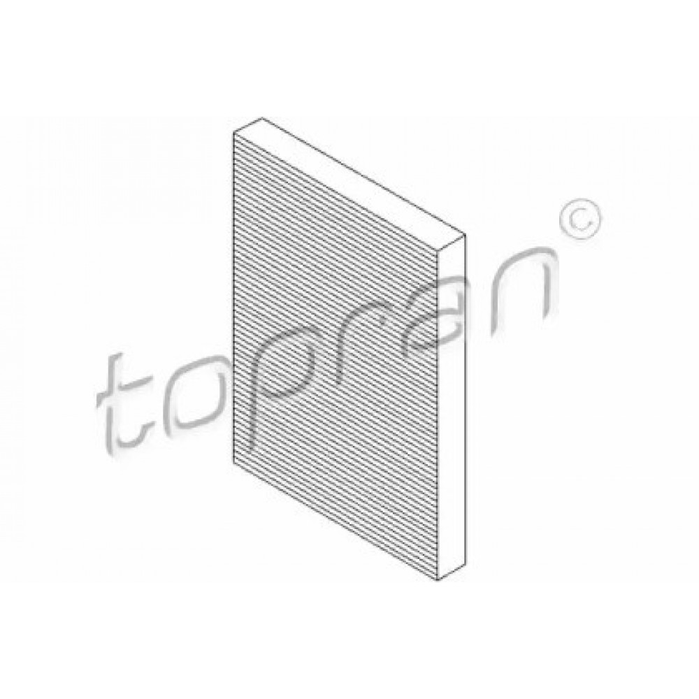 SALONO FILTRAS VW GOLF 4/BORA 98-