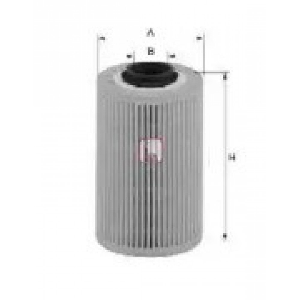 KURO FILTRAS VOLVO S60/V70/S80 2.4D/TD