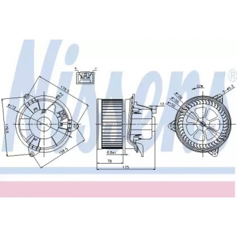 VARIKLIS VENTILIATORIAUS FORD FOCUS, MONDEO III 1.4-3.0 10.98-03.07