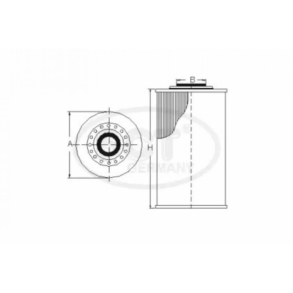 ALYVOS FILTRAS BMW 2.4D/TD -90