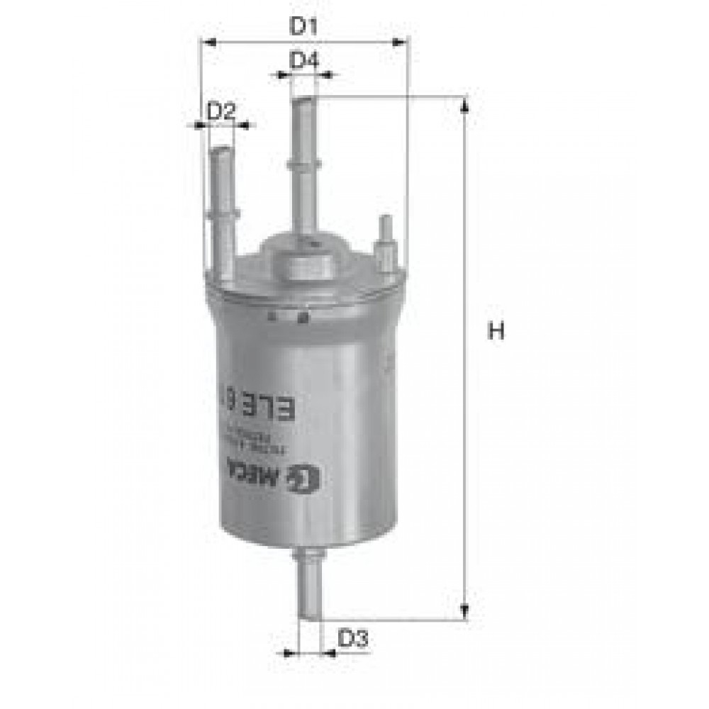 KURO FILTRAS VW 1,4/1,6