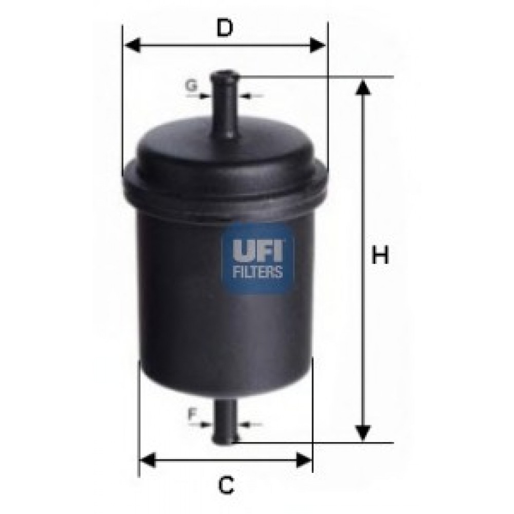 KURO FILTRAS TOYOTA LAND CRUISER 4.0