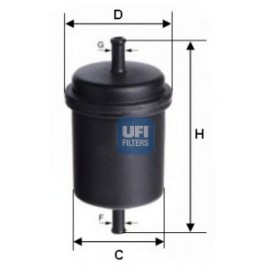 KURO FILTRAS TOYOTA LAND CRUISER 4.0