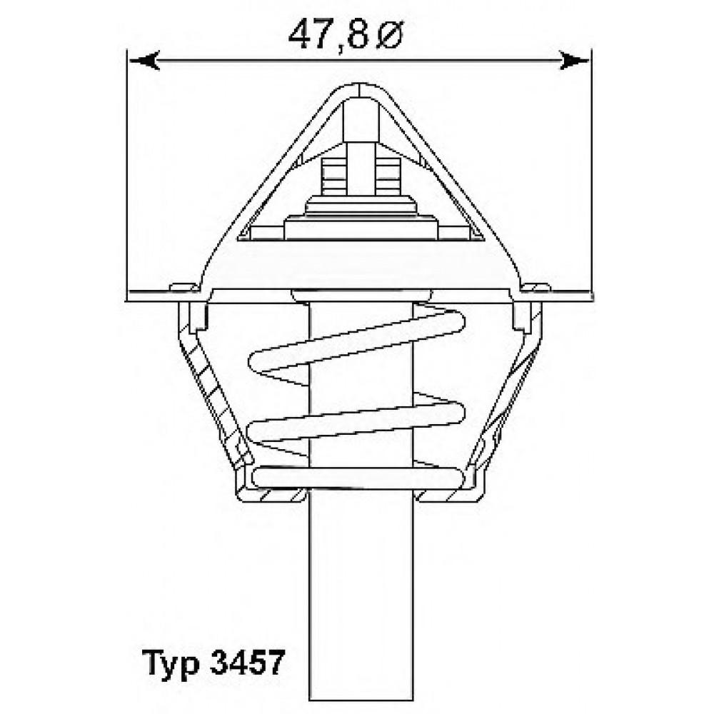 TERMOSTATAS MB W203/W211