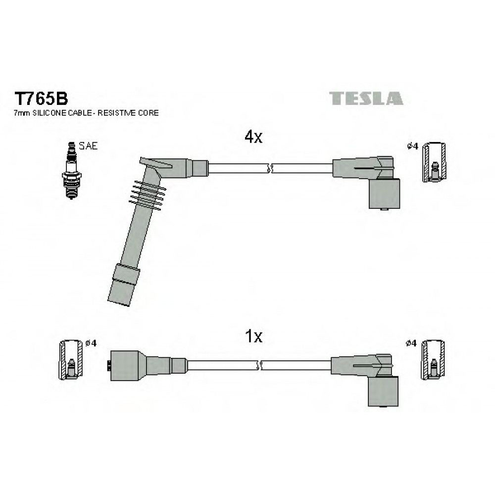 LAIDŲ KPL OPEL 1.6-2.0 16V DOHC