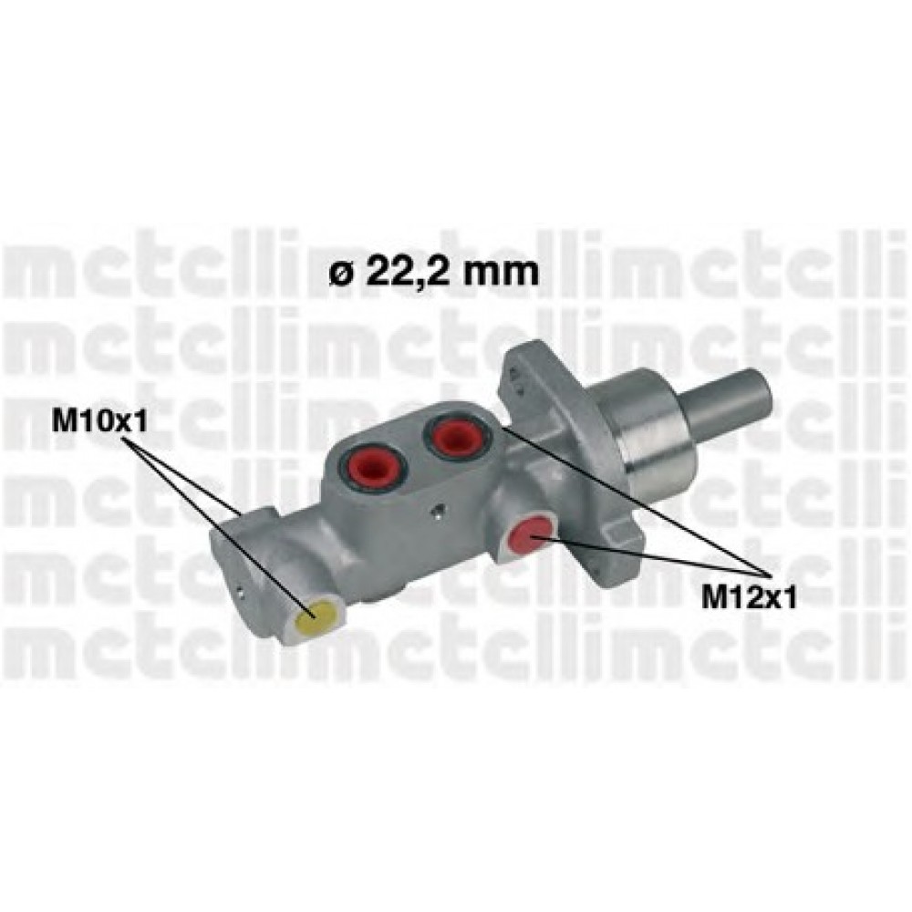 PAGRINDINIS CILINDRAS STABDŽIŲ PEUGEOT 206-306 94-,CITROEN