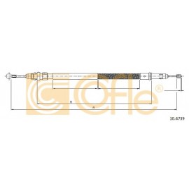 LYNAS RANKINIO STABDŽIO CITROEN JUMPY; FIAT SCUDO; PEUGEOT EXPERT 1.6/2.0 HDI 01.07-