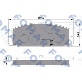 STABDŽIŲ TRINKELIŲ KOMPLEKTAS MAZDA 323,626 92-/6 02- GALAS