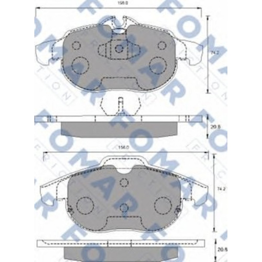 STABDŽIŲ TRINKELIŲ KOMPLEKTAS OPEL VECTRA C 02-,FIAT CROMA 05-