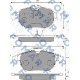 STABDŽIŲ TRINKELIŲ KOMPLEKTAS OPEL VECTRA C 02-,FIAT CROMA 05-