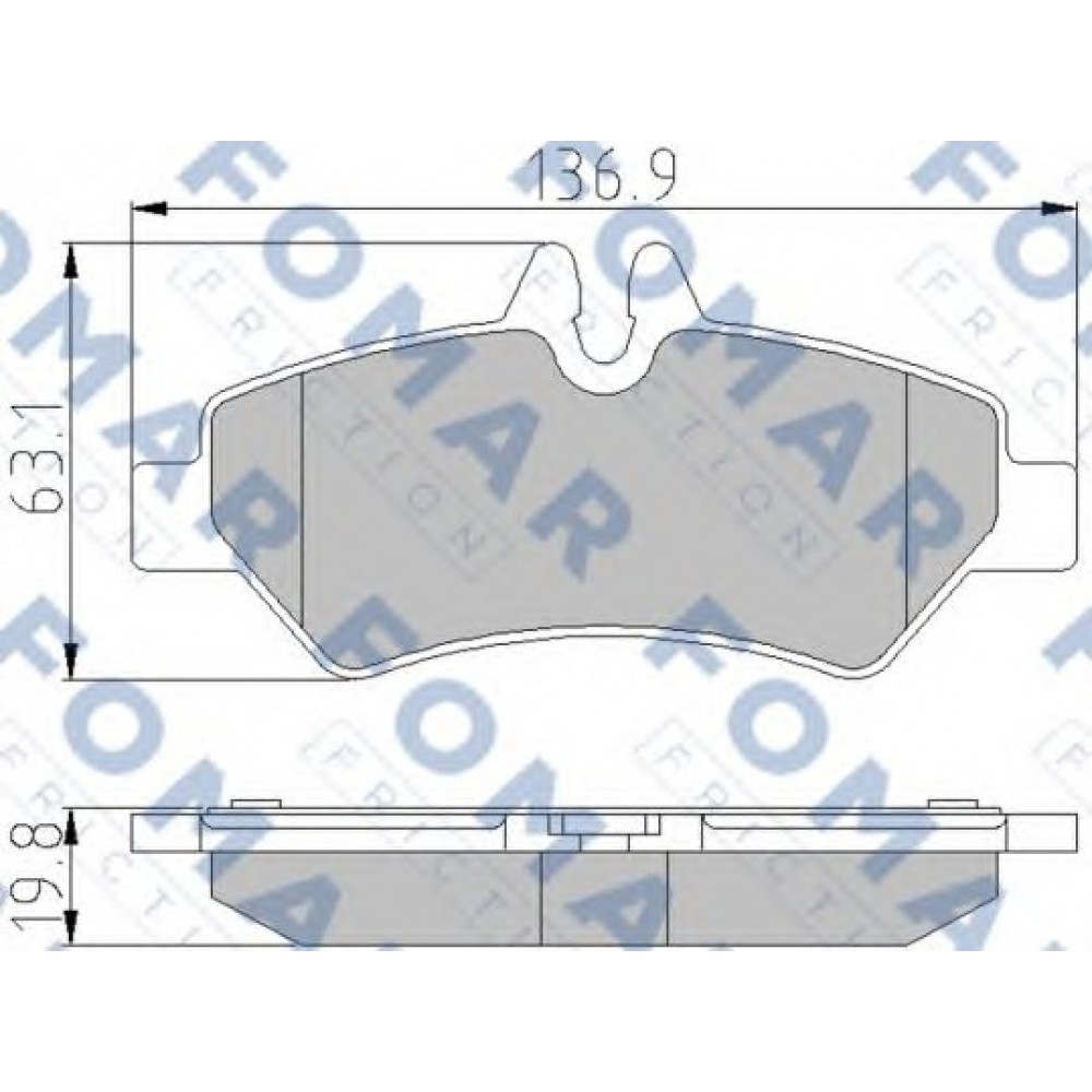 STABDŽIŲ TRINKELIŲ KOMPLEKTAS MB SPRINTER,VW CRAFTER 06-