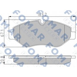 STABDŽIŲ TRINKELIŲ KOMPLEKTAS MB SPRINTER,VW CRAFTER 06-