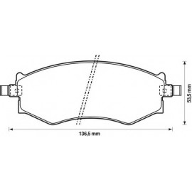 STABDŽIŲ TRINKELIŲ KOMPLEKTAS NISSAN PRIMERA,HYUNDAI PRIEKIS