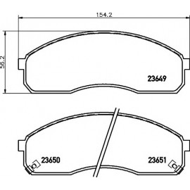 STABDŽIŲ TRINKELIŲ KOMPLEKTAS KIA CARNIVAL 99-,KIA PREGIO