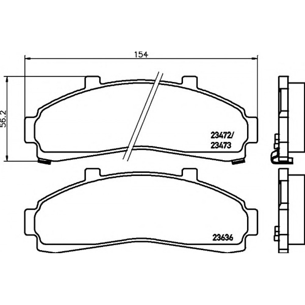 STABDŽIŲ TRINKELIŲ KOMPLEKTAS FORD,MAZDA