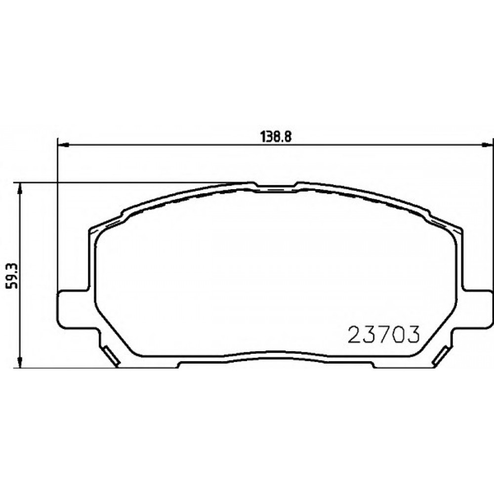 STABDŽIŲ TRINKELIŲ KOMPLEKTAS LEXUS RX300 97-03 PRIEKIS