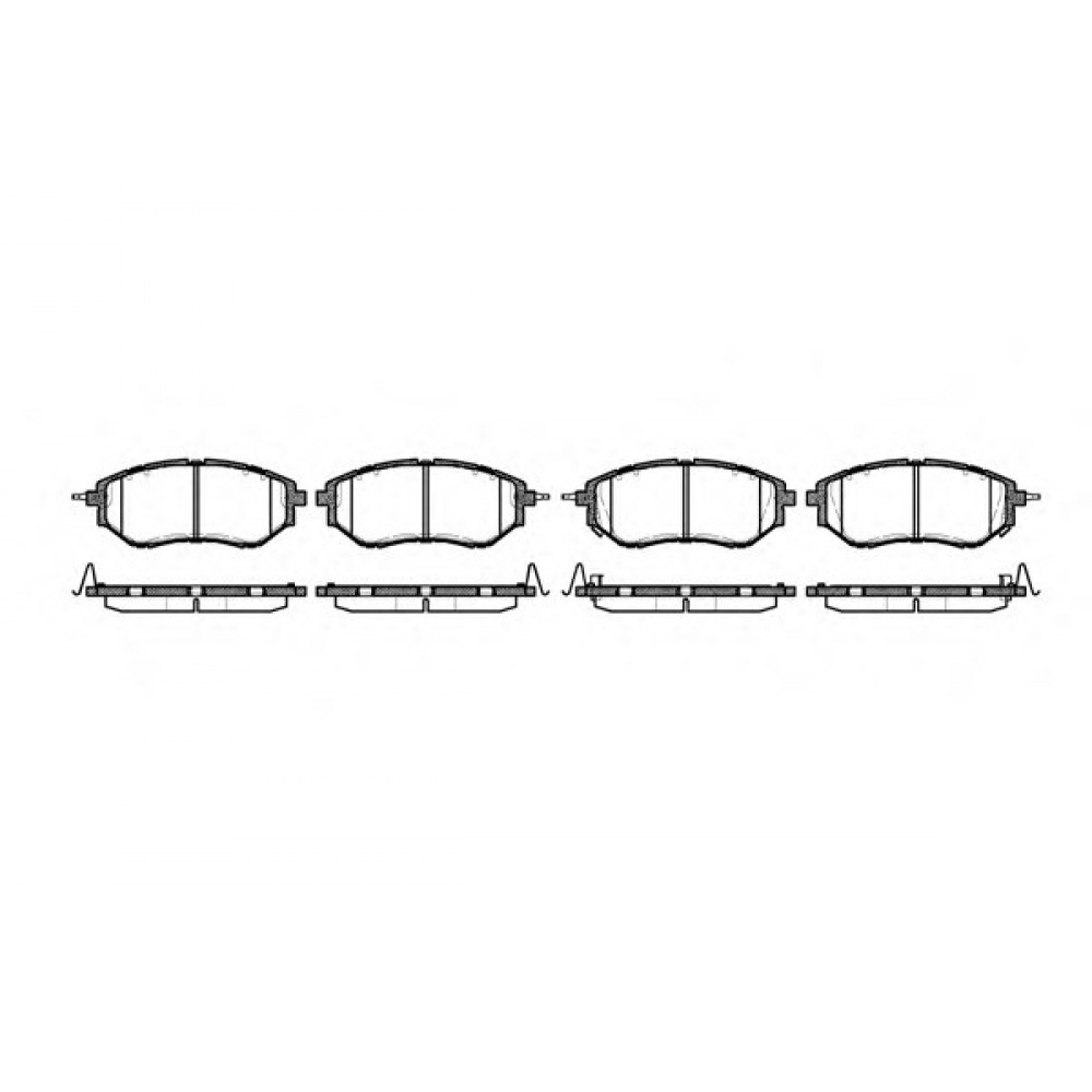 STABDŽIŲ TRINKELIŲ KOMPLEKTAS SUBARU LEGACY/TRIBECA/OUTBACK