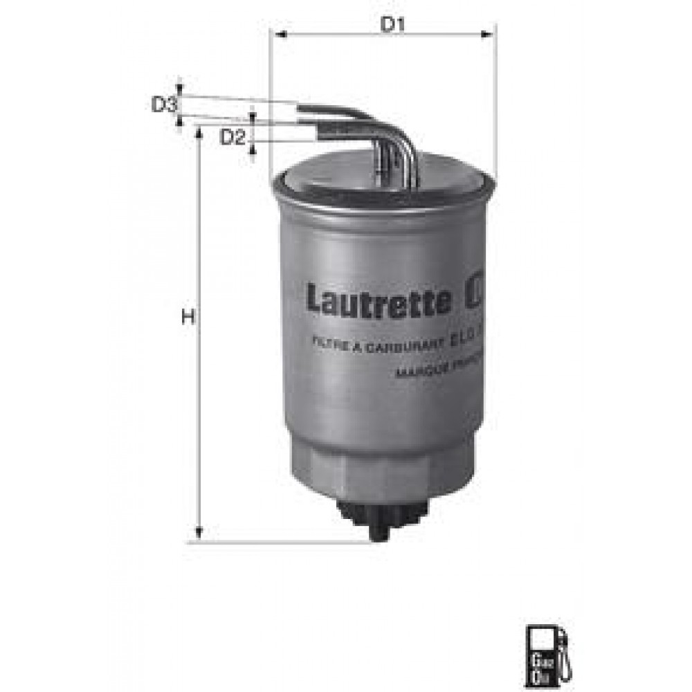 KURO FILTRAS FORD 1,8D 94-