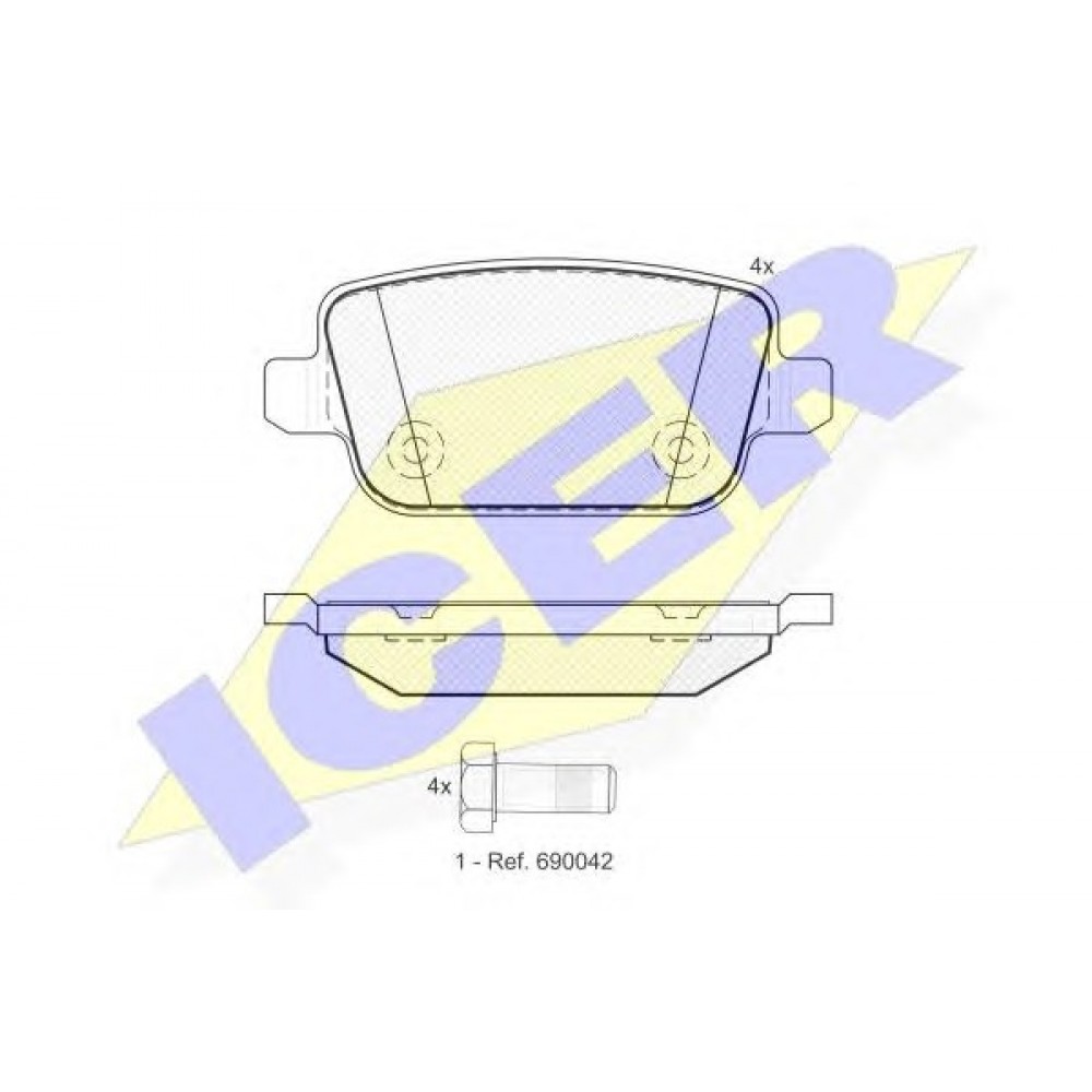 STABDŽIŲ TRINKELIŲ KOMPLEKTAS FORD MONDEO 05-/GALAXY 06-/S-MAX
