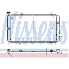RADIATORIUS PEUGEOT 309 1.9 85-