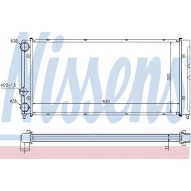 RADIATORIUS VW PASSAT 1.8 16V 88-96,2.8