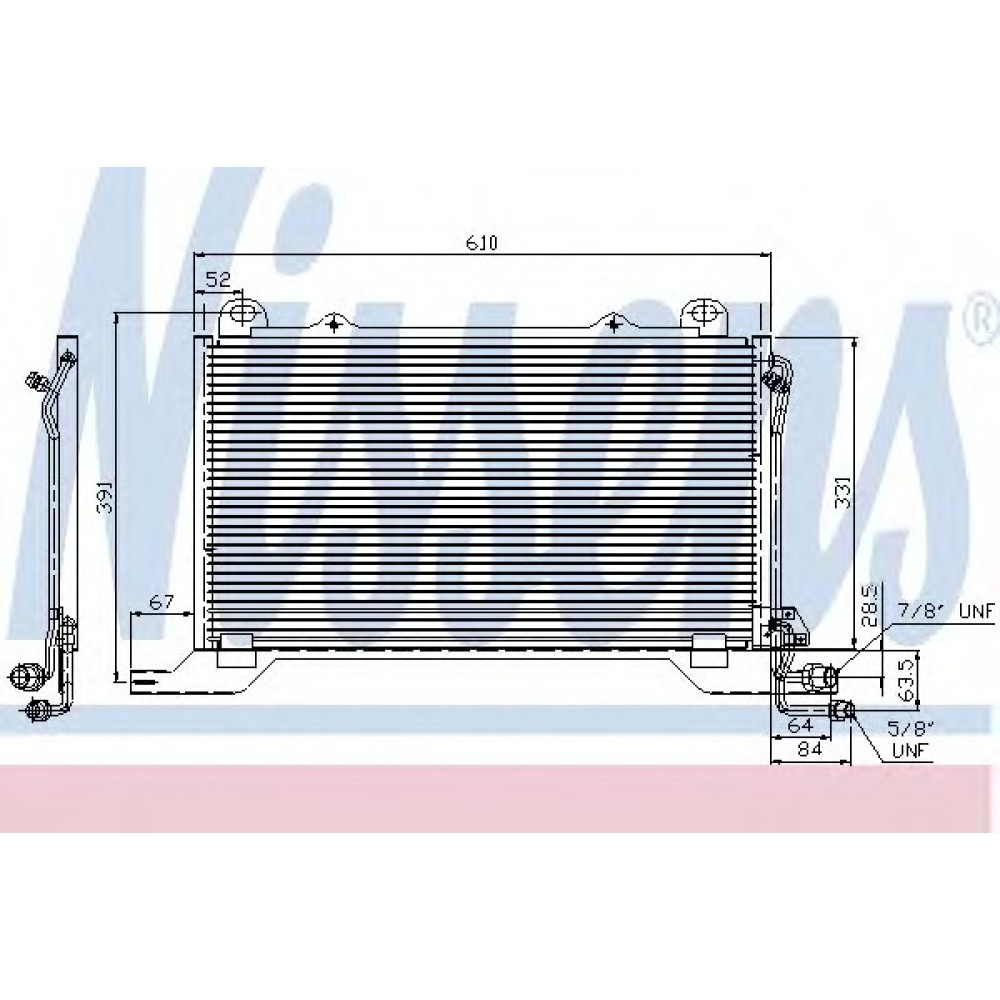 RADIATORIUS AC MB W210 2.9TD 96-99