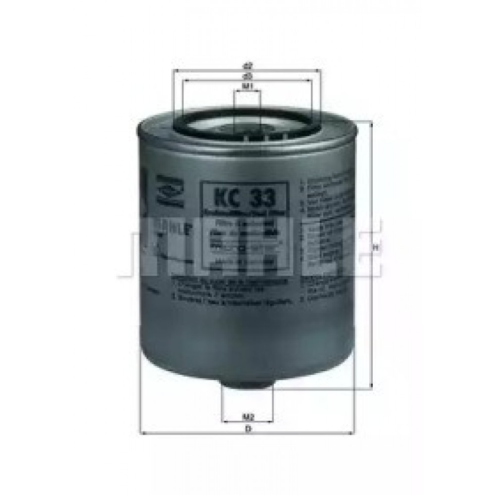KURO FILTRAS BMW E34 2.4D/TD 88-