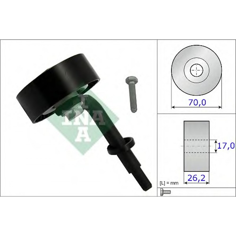 ĮTEMPIMO GUOLIS BMW 2.0D/2.5D/3.0D 04.98-03.13