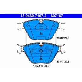 STABDŽIŲ TRINKELIŲ KOMPLEKTAS BMW E65 735/745 01-