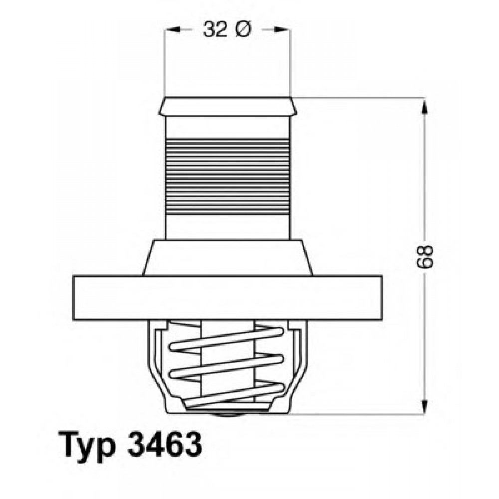 TERMOSTATAS PEUGEOT 206-807,CITROEN C3/C4