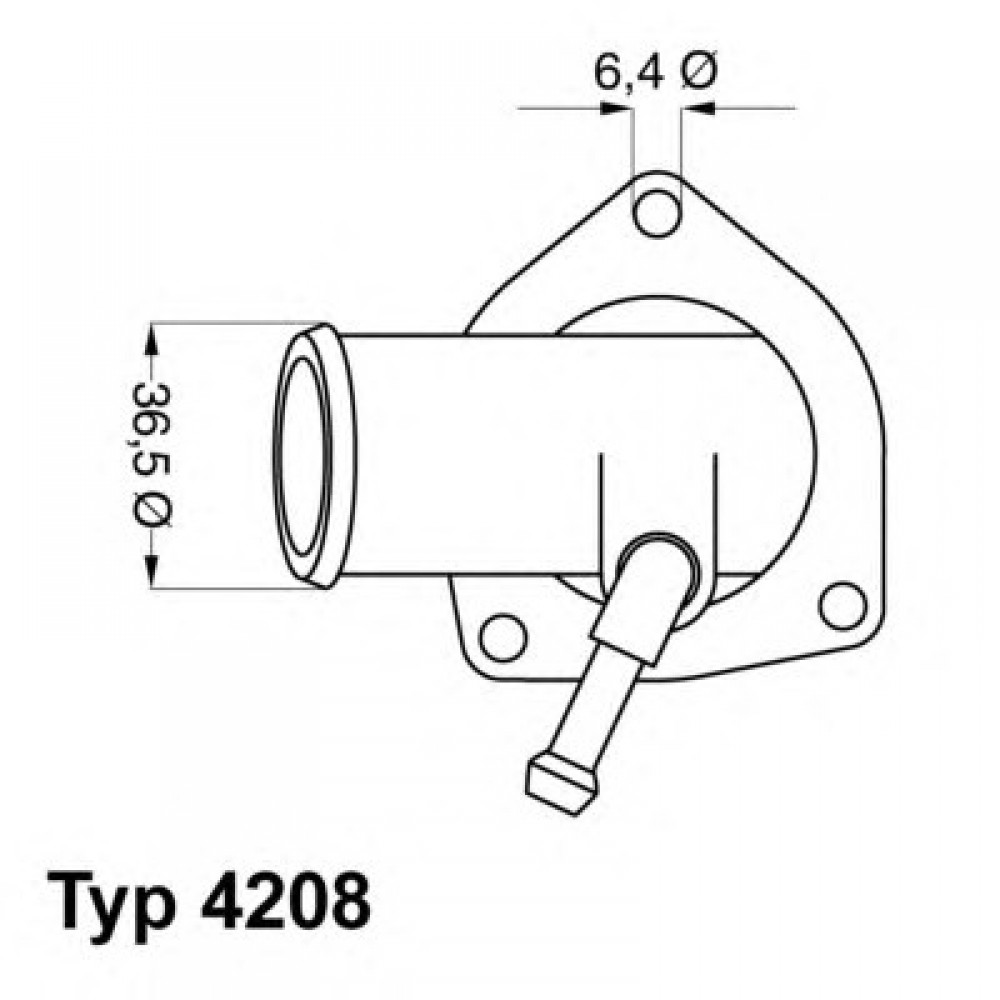 TERMOSTATAS OPEL ASTRA F/G 1.6 16V