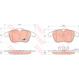 STABDŽIŲ TRINKELIŲ KOMPLEKTAS FORD MONDEO 07-/GALAXY,S-MAX 06-