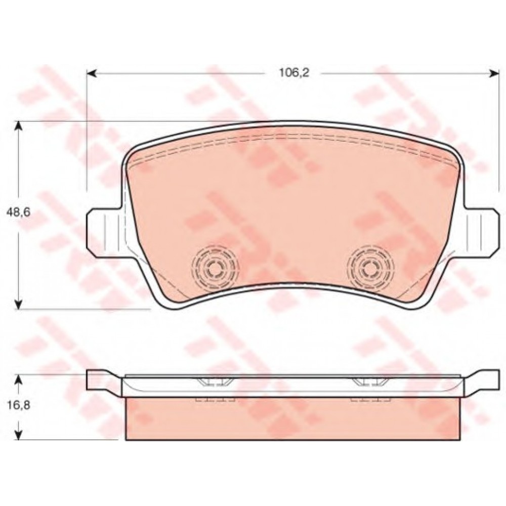 STABDŽIŲ TRINKELIŲ KOMPLEKTAS FORD MONDEO 07-/GALAXY,S-MAX 06-