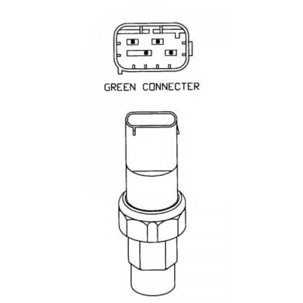 ORO KONDICIONAVIMO VARIKLIO JUTIKLIS BMW E38