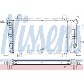 RADIATORIUS FORD TRANSIT 2.5D 94-