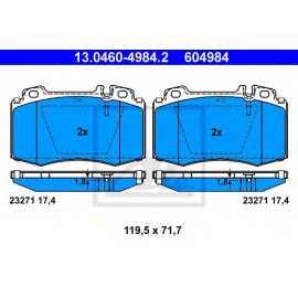 STABDŽIŲ TRINKELIŲ KOMPLEKTAS MB W220 98-,W163 00- PRIEKIS