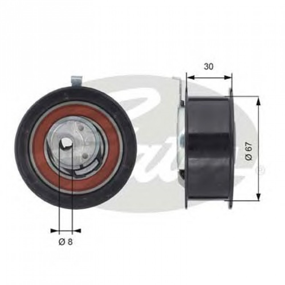 ĮTEMPIMO GUOLIS AUDI,VW 1.9TDį 88-